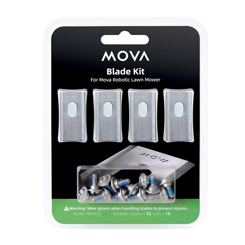 Kit Lames Pour Robot Tondeuse Mova - 12 Lames + 12 Boulons Bon état -  reconditionné disponible sur Electro Depot